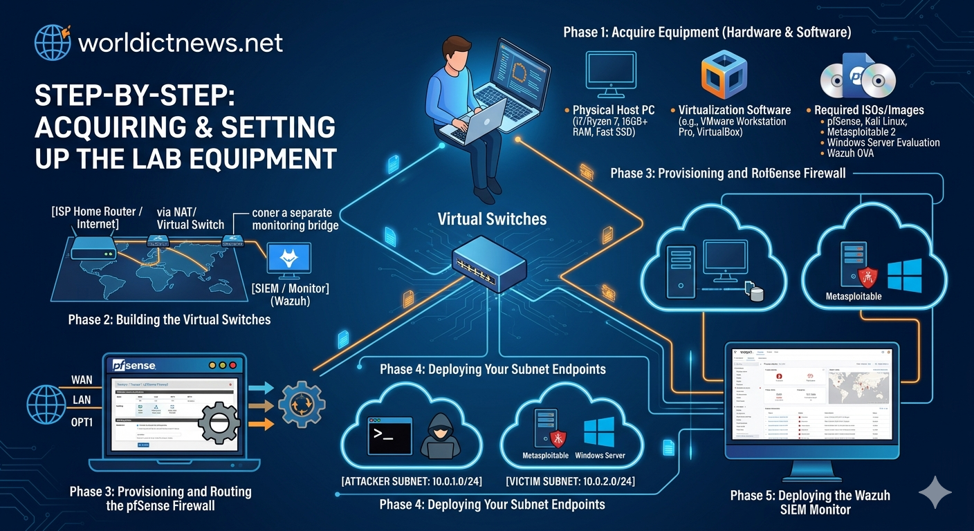 World ICT News | Guide to Setting Up a Local Lab for Network Security ...